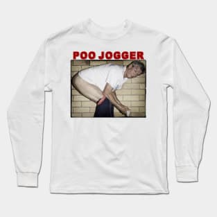 poo jogger Long Sleeve T-Shirt